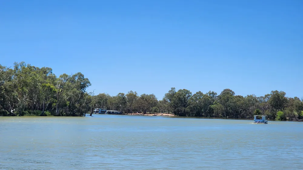 The Murray River at Mildura, the lifeblood of the district
